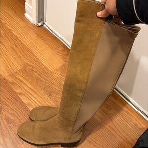 Cole Haan Tan Over the Knee Boots